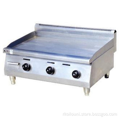 LPG Gas Countertop Electric Griddle 13.5kw For Commercial K
